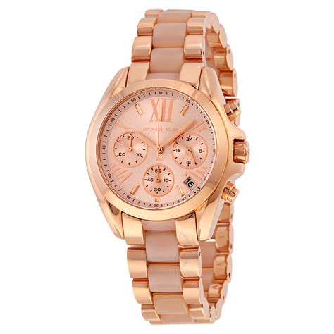 rose gold michael kors women's watches|rose gold mk watch cheap.